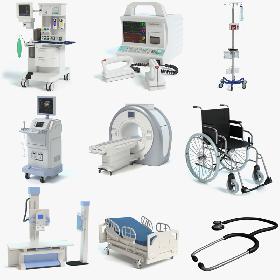 Medical Equipment Set 3